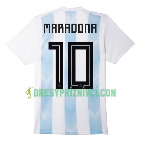 Fotbalový Dres Argentina Maradona 10 Domácí MS 2018